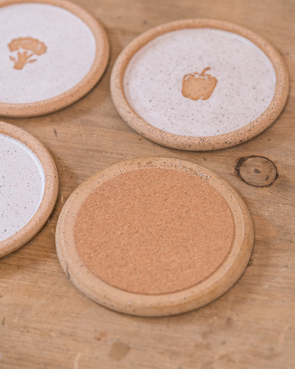 Coaster Set- Veggies II