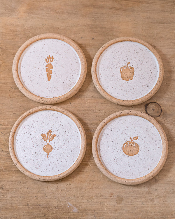 Coaster Set- Veggies I