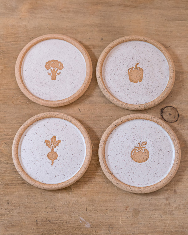 Coaster Set- Veggies II