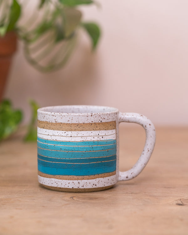 The One with Horizontal Lines- 14 oz Mug