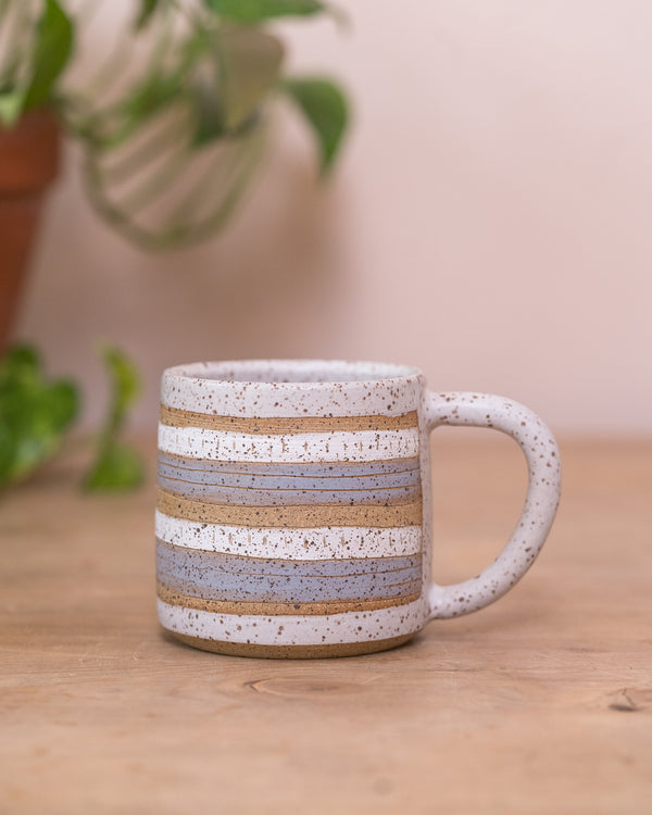 The One with Vertical and Horizontal Lines- 14 oz Mug