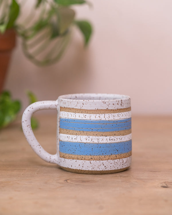The One with Vertical and Horizontal Lines- 14 oz Mug