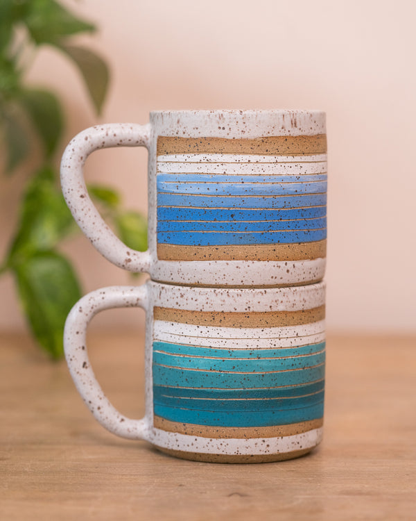 The One with Horizontal Lines- 14 oz Mug