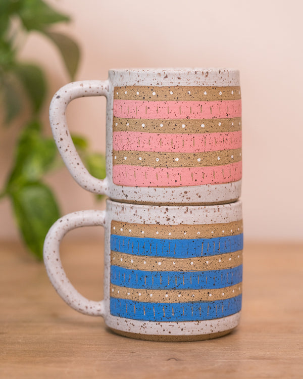 The One with Dots and Lines- 14 oz Mug